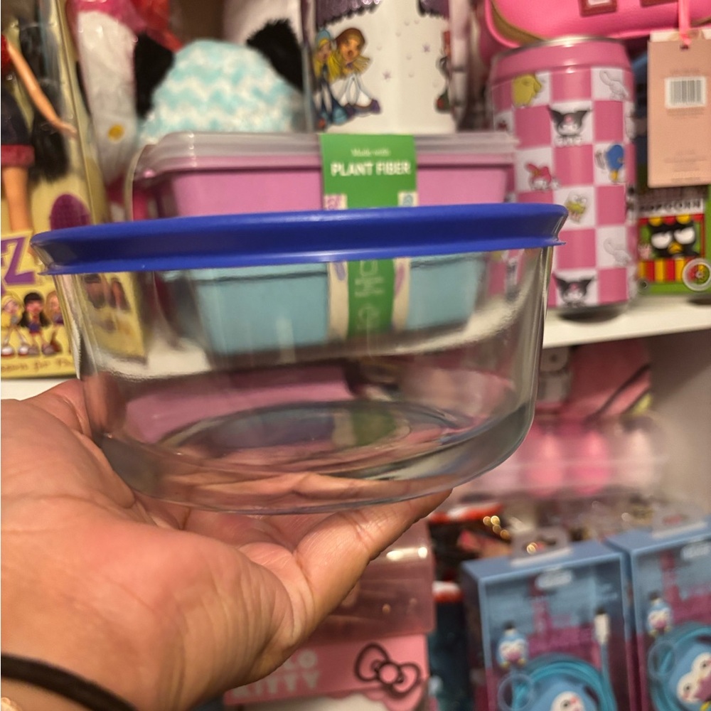 Pyrex Set Of 2 Glass Food Containers - Picture 8 of 14